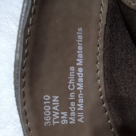 Brown Cowgirl Boots Vegan Leather 8.5 - Picture 6 of 8